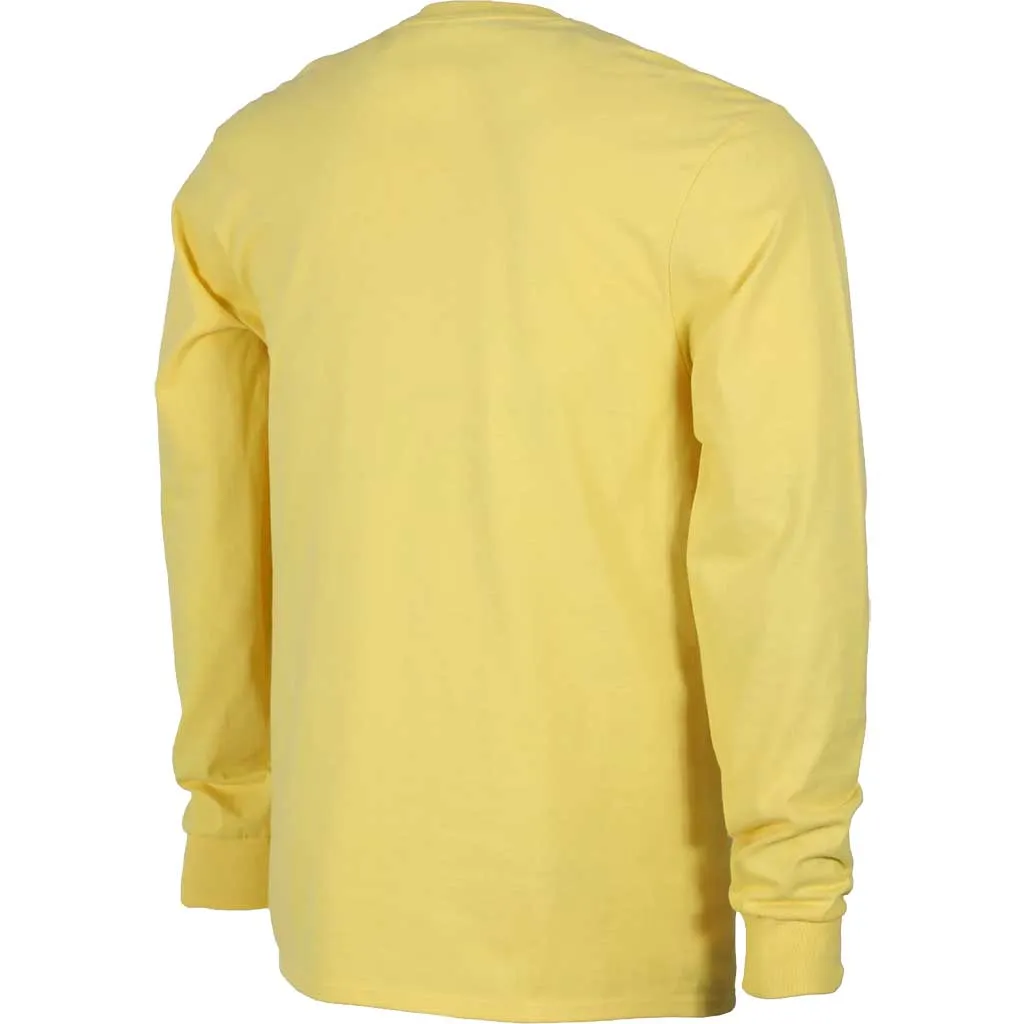 Krooked KRKD Eyes L/S Tee - Yellow/Orange