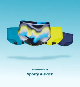 Leakproof UltraThin No-Show Underwear 4-Pack - Boyshort