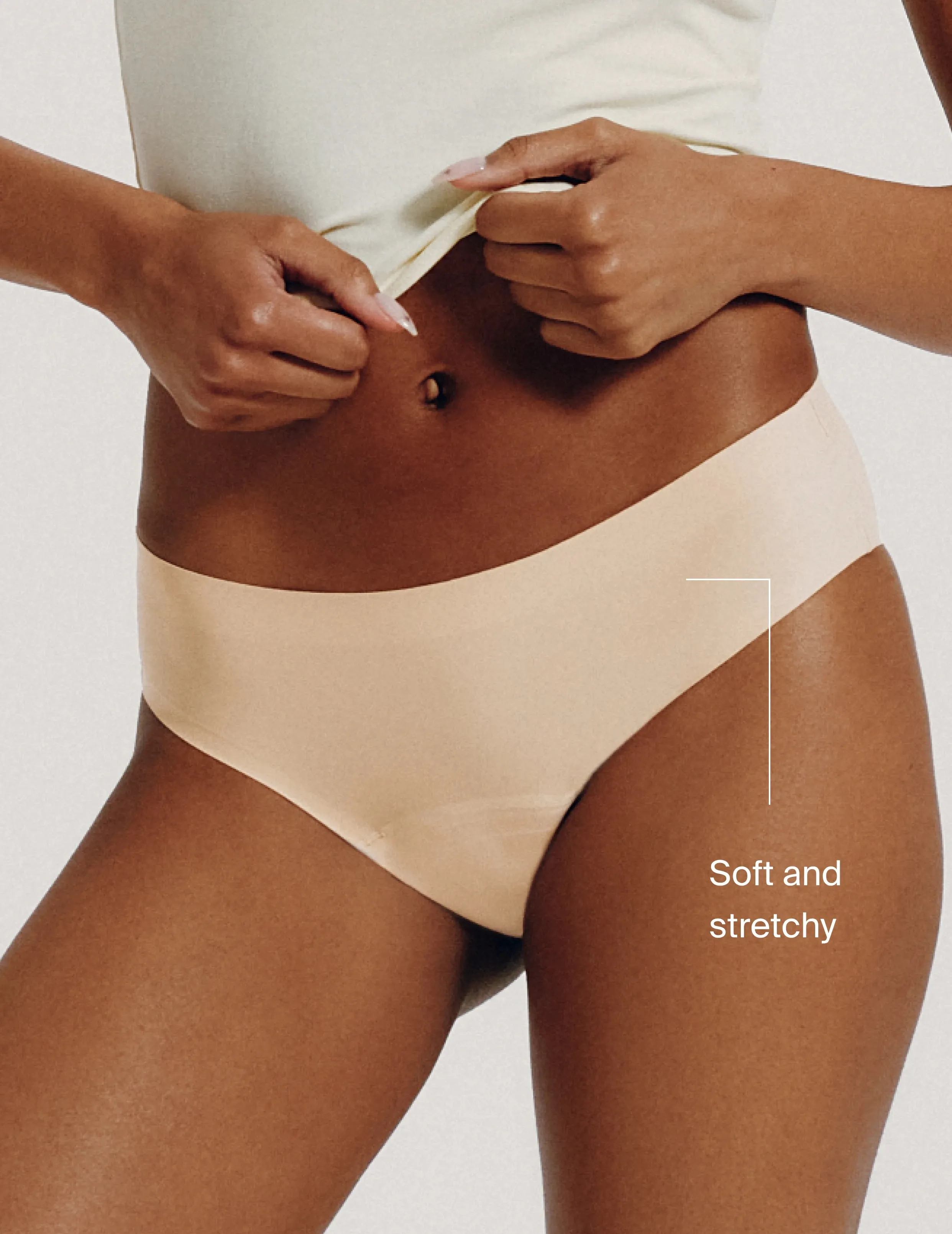 Leakproof UltraThin No-Show Underwear Boyshort (4-Pack Item)