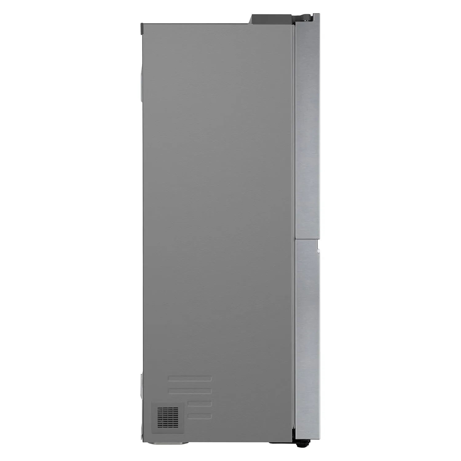 LG GL-B257HDS3 650 L Frost Free Smart Inverter Double Door Side By Side Refrigerator( Dazzle Steel, Convertible)