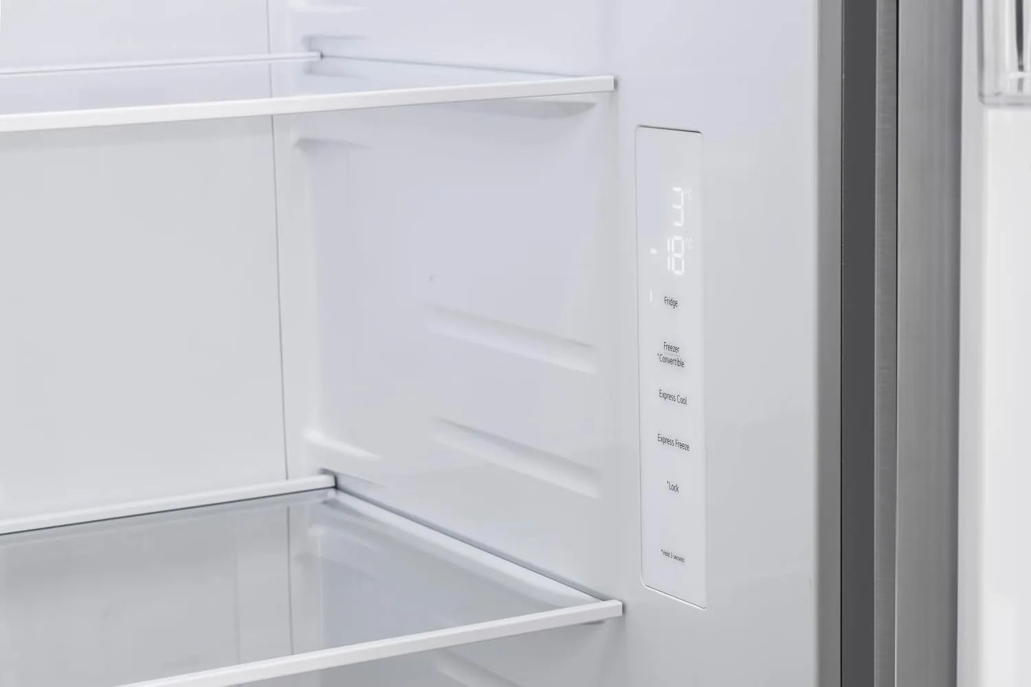 LG GL-B257HDS3 650 L Frost Free Smart Inverter Double Door Side By Side Refrigerator( Dazzle Steel, Convertible)