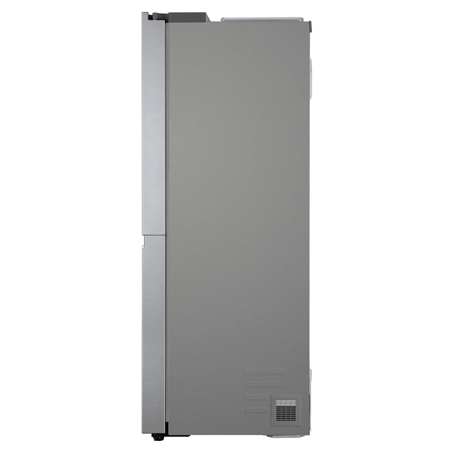 LG GL-B257HDS3 650 L Frost Free Smart Inverter Double Door Side By Side Refrigerator( Dazzle Steel, Convertible)
