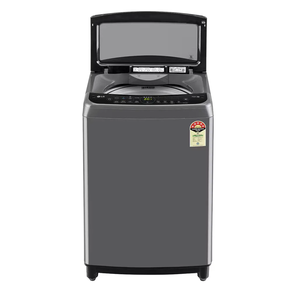 LG THD10NPM 10 Kg Automatic Top Load Washing Machine with AI Direct Drive | Turbodrum | Tub & Pulsator Scrub Spin | Child Lock ( Middle Black)