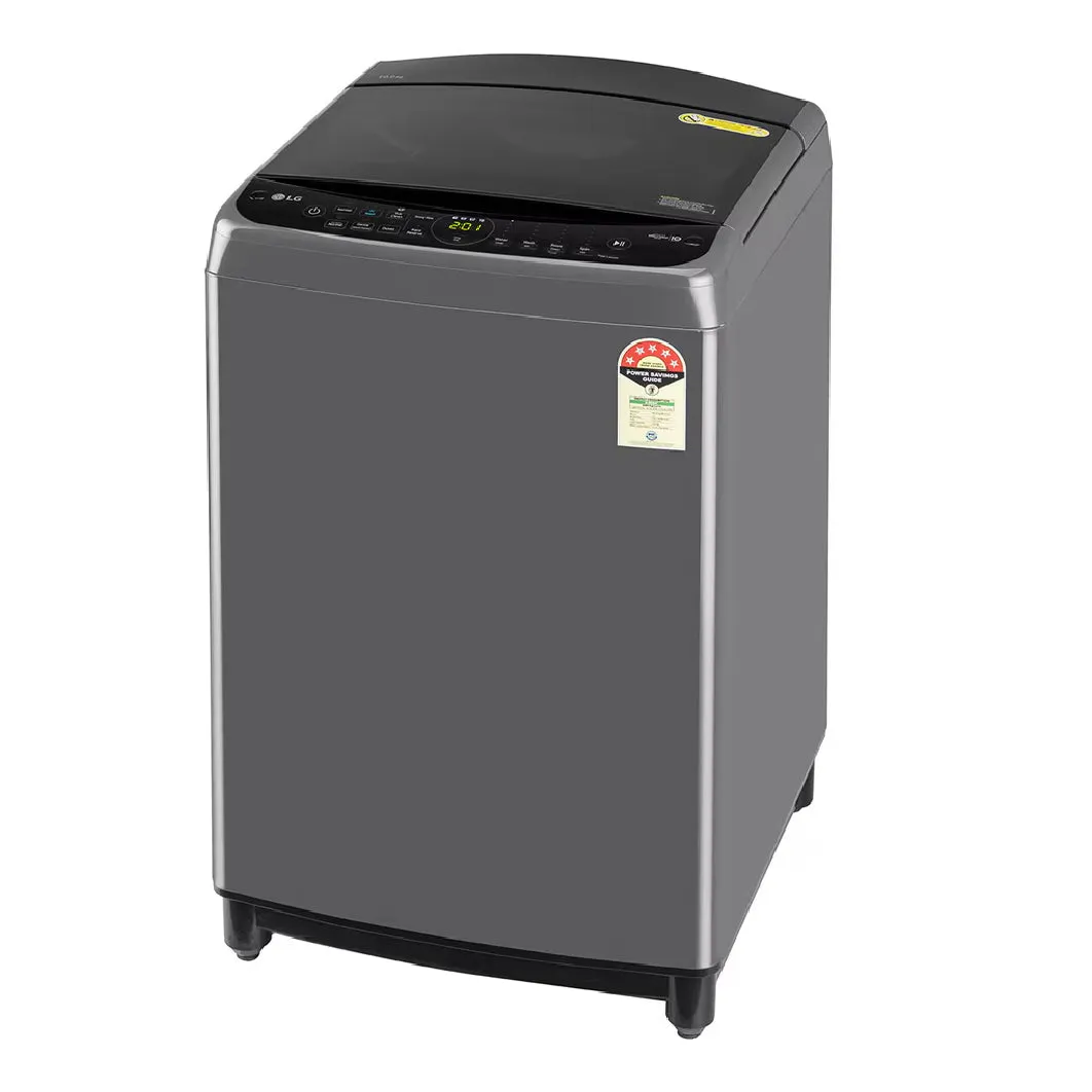LG THD10NPM 10 Kg Automatic Top Load Washing Machine with AI Direct Drive | Turbodrum | Tub & Pulsator Scrub Spin | Child Lock ( Middle Black)