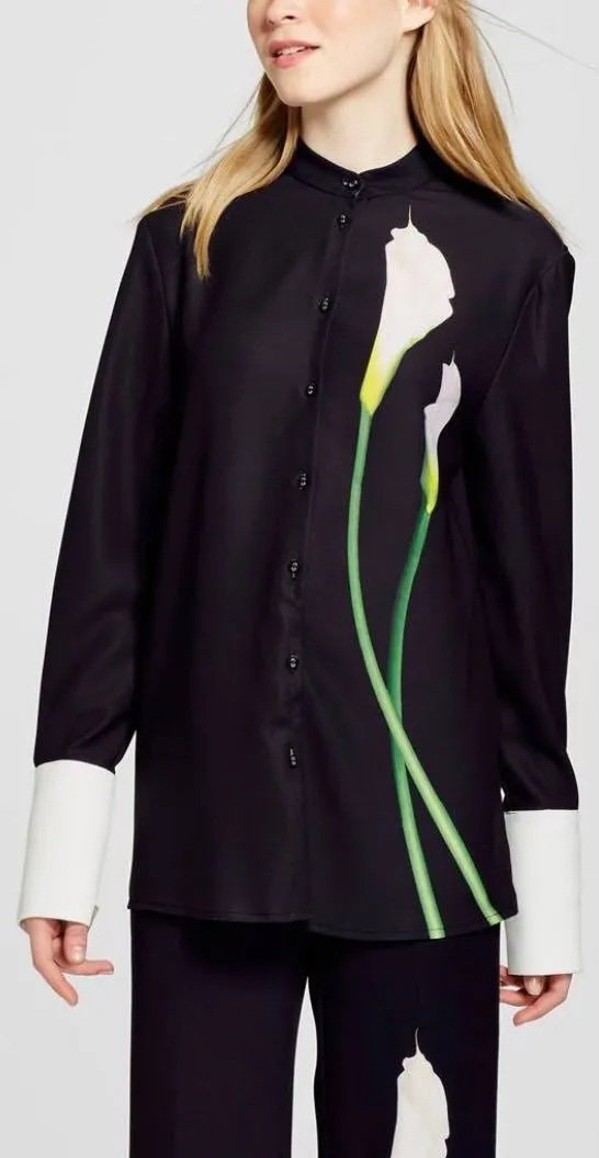 Lily Print Shirt & Pant Set