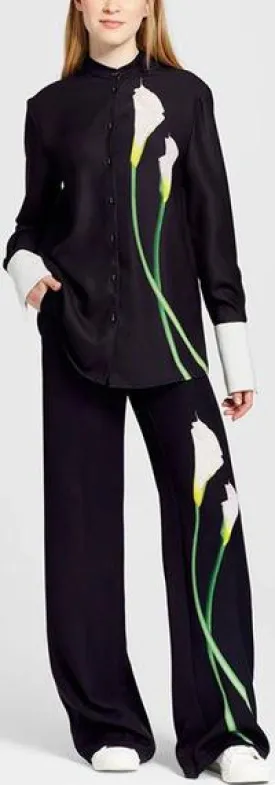 Lily Print Shirt & Pant Set