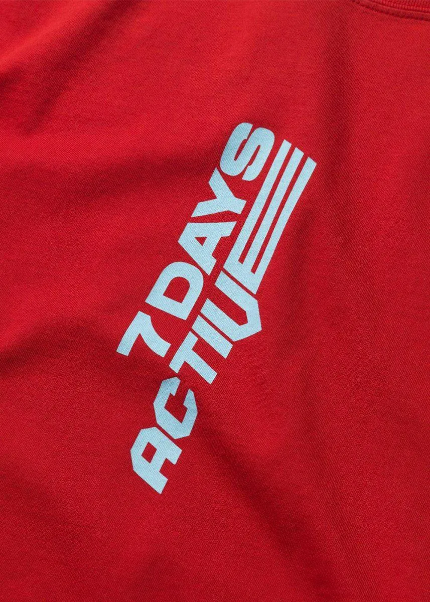 Long Sleeve Tee - Mars Red