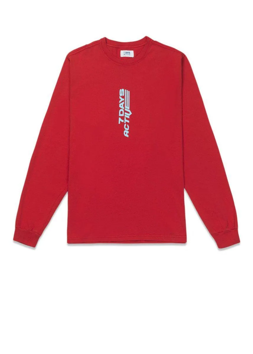 Long Sleeve Tee - Mars Red