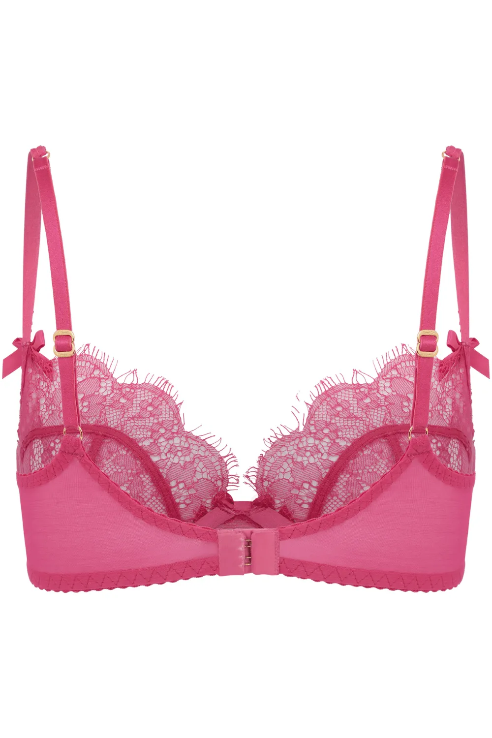 Lorna Lace Plunge Bra Fuchsia, Size UK 34E