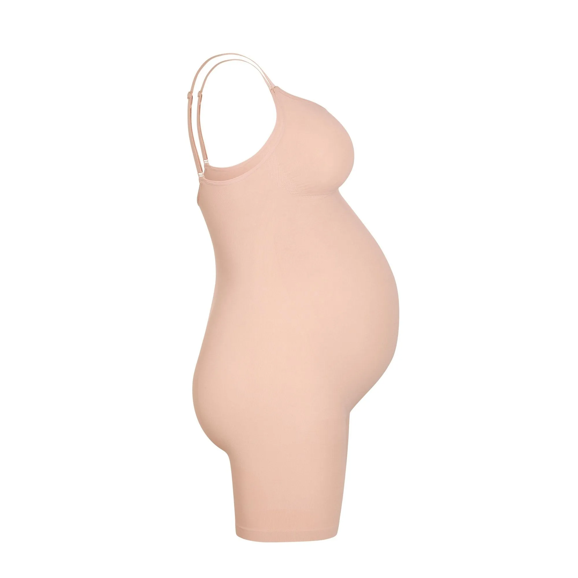 MATERNITY SCULPTING BODYSUIT MID THIGH | MICA