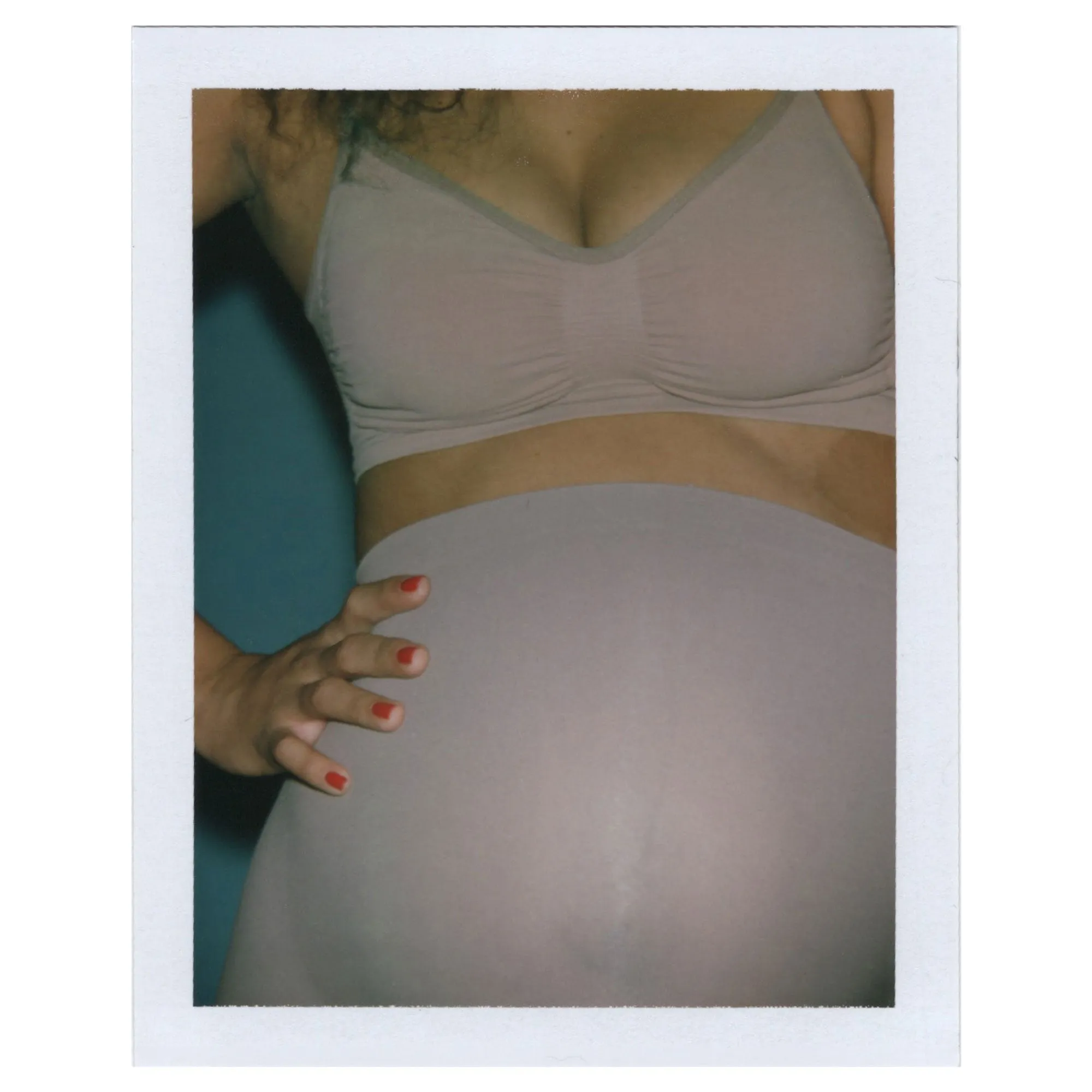 MATERNITY SCULPTING SHORT MID THIGH | UMBER