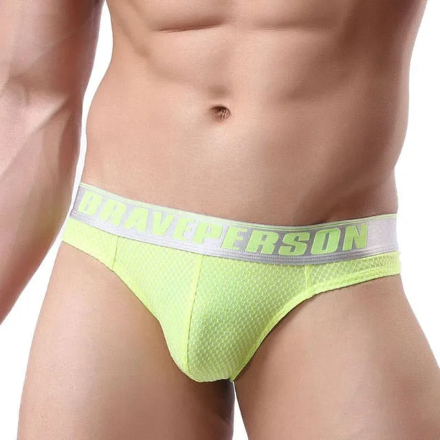 Men's Brave Person Mesh Thong