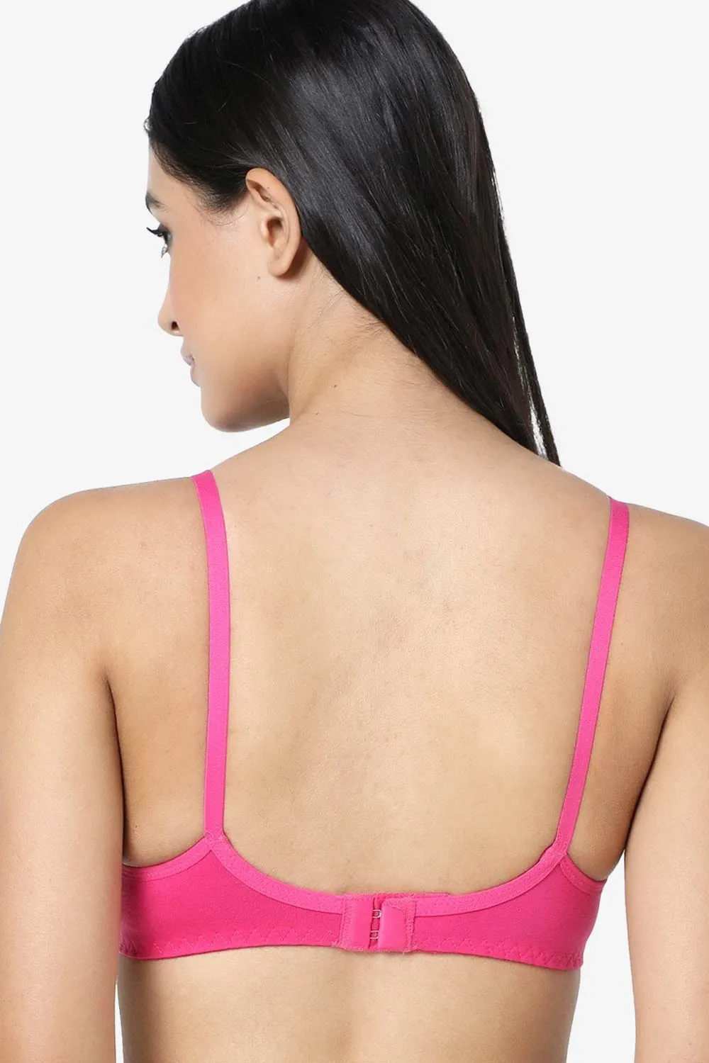 Naidu Hall Medium Coverage Non-Padded T-Shirt Bra - Candi