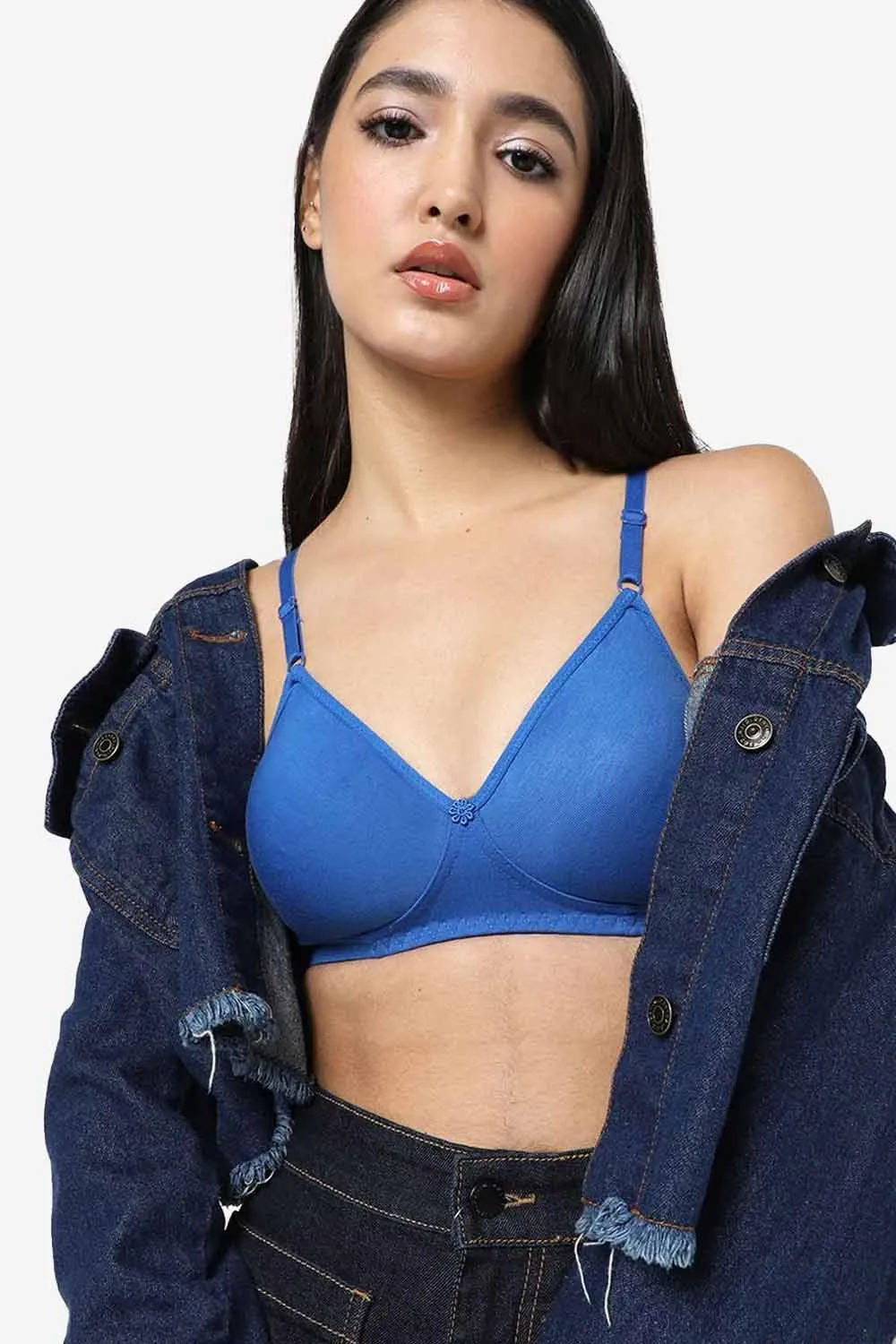 Naidu Hall Medium Coverage Non-Padded T-Shirt Bra - Candi