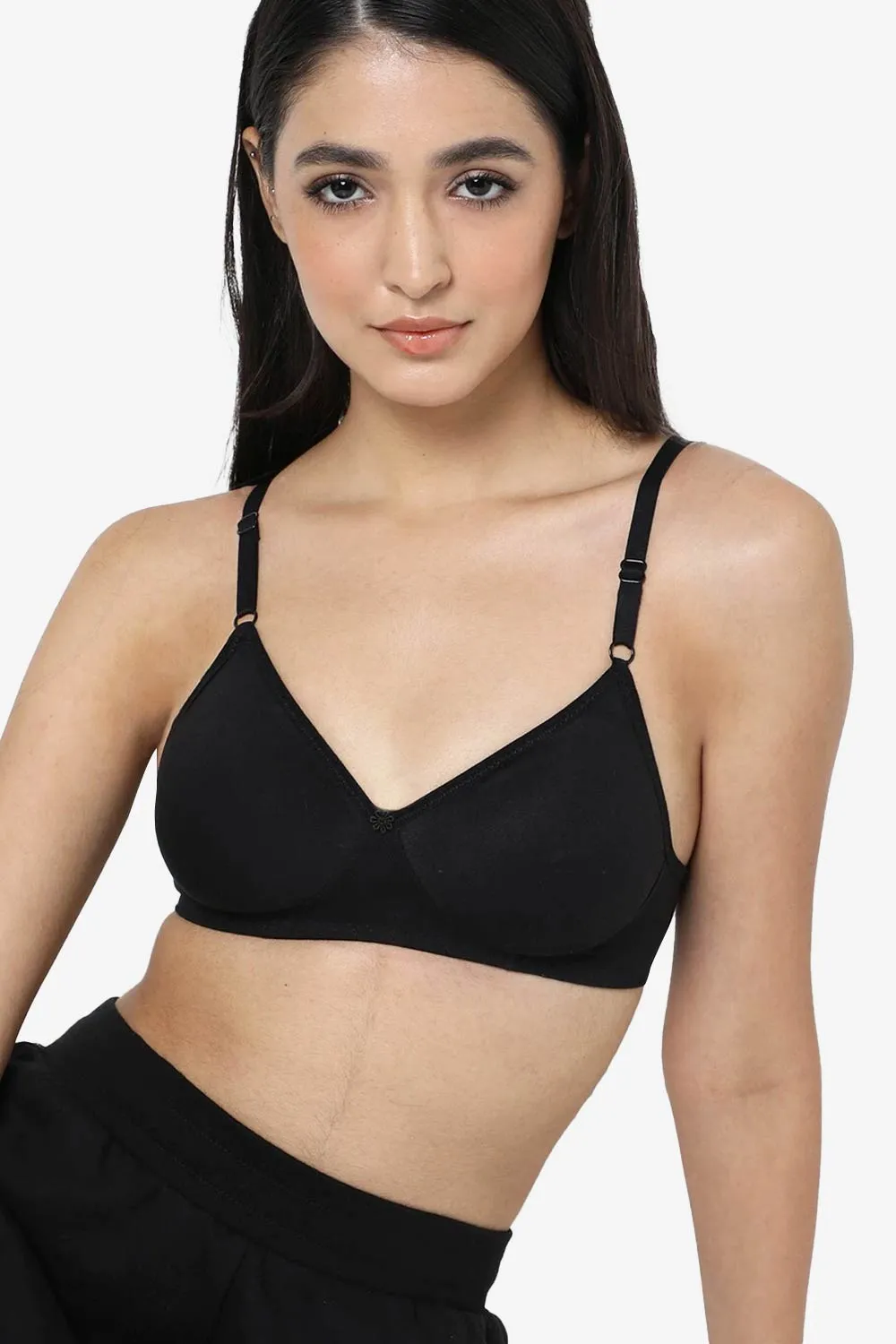 Naidu Hall Medium Coverage Non-Padded T-Shirt Bra - Candi