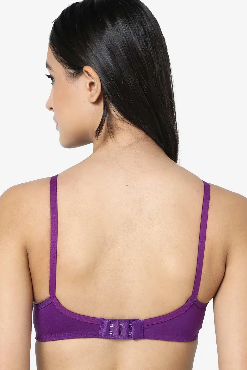 Naidu Hall Medium Coverage Non-Padded T-Shirt Bra - Candi