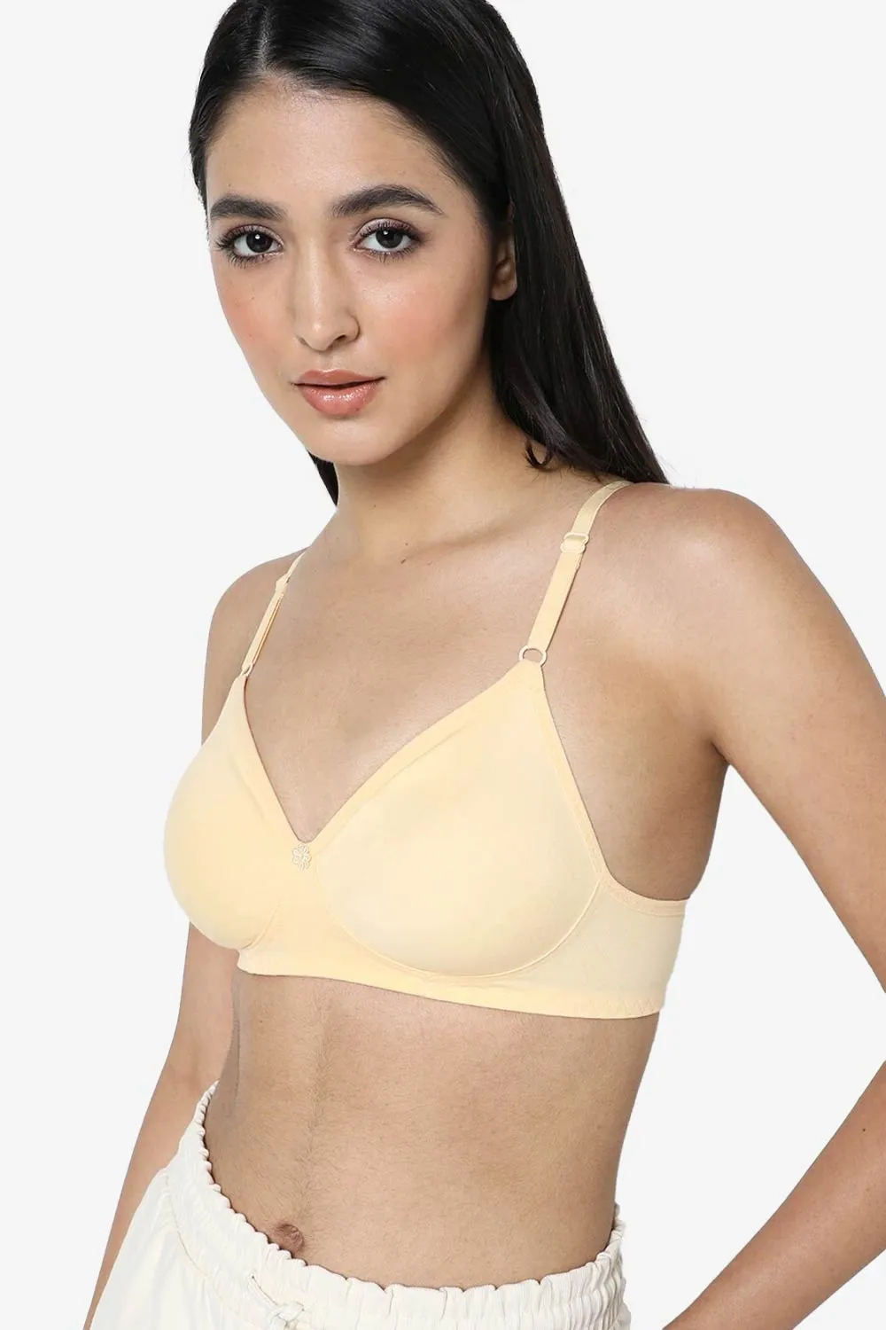 Naidu Hall Medium Coverage Non-Padded T-Shirt Bra - Candi