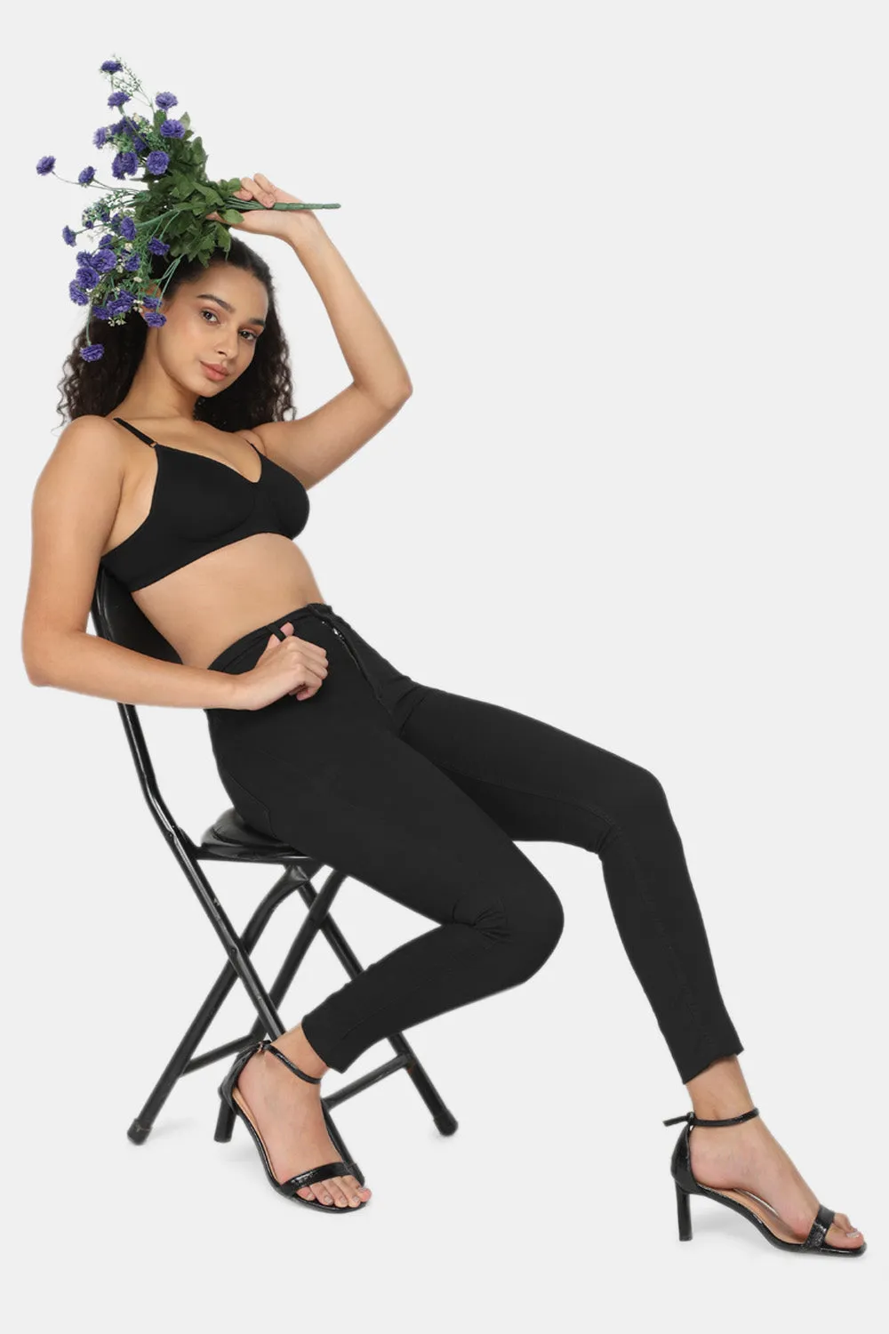 Naidu Hall Medium Coverage Non-Padded T-Shirt Bra - Candi