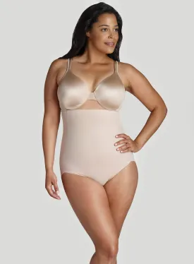 Naomi and Nicole: Unbelievable Comfort Plus High Waist Brief Nude