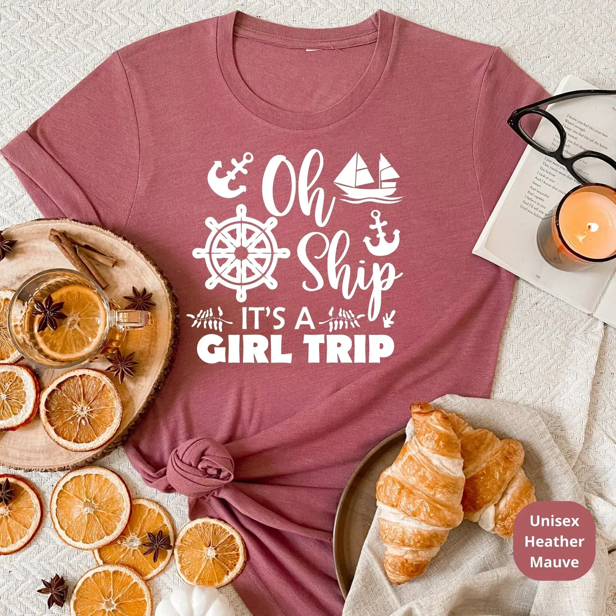 Oh Ship It's a Girls Trip Shirt, Gift for Girls Trip