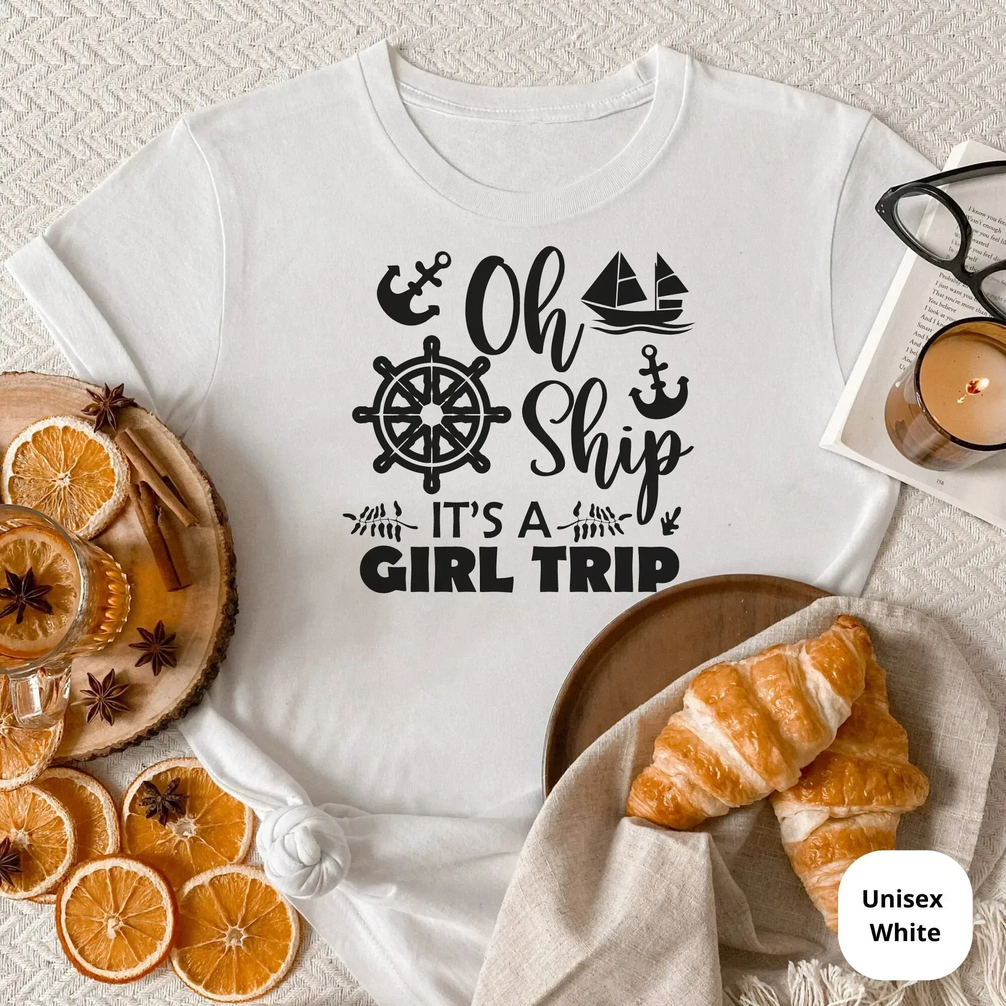 Oh Ship It's a Girls Trip Shirt, Gift for Girls Trip