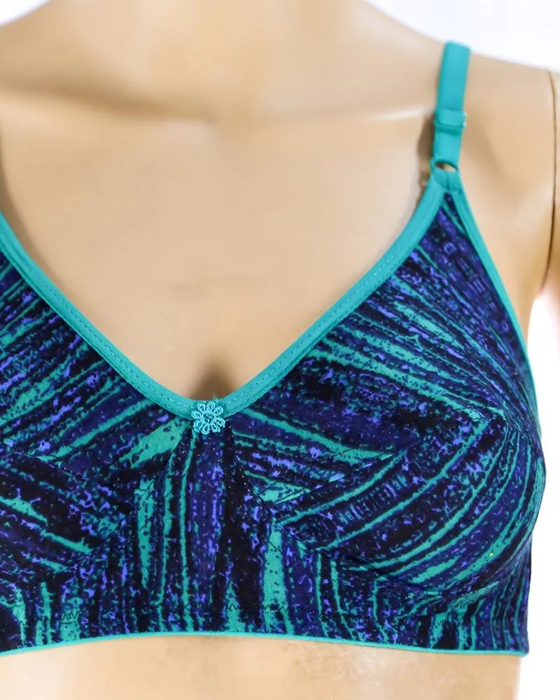 Pack of 3 Madam Bra - S13 - Non Padded Bra - Non Wired Bra