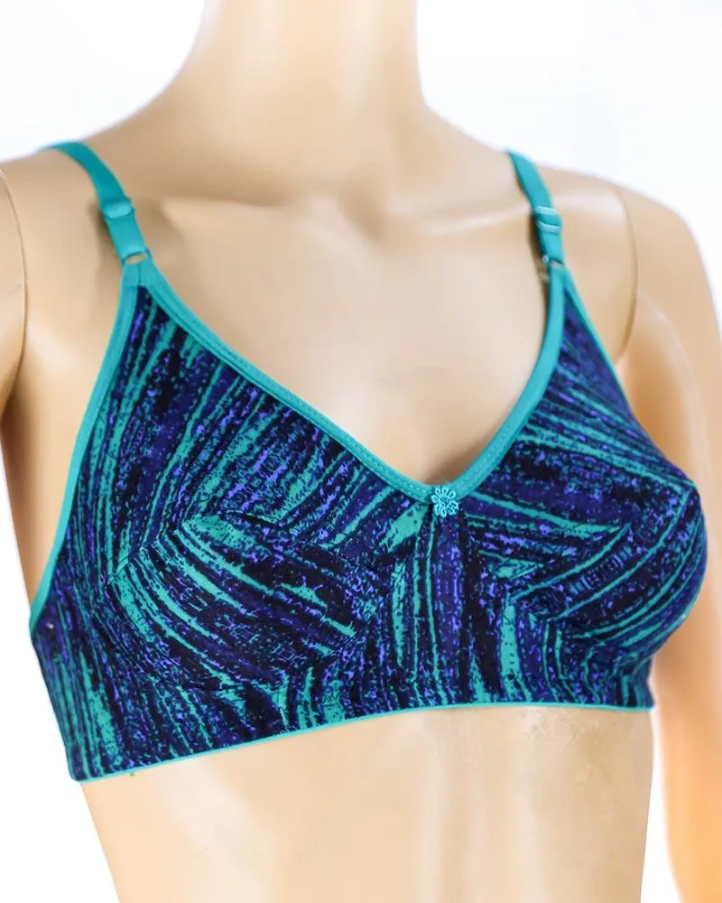 Pack of 3 Madam Bra - S13 - Non Padded Bra - Non Wired Bra