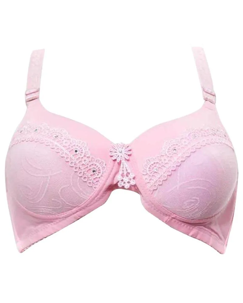 Pink Imported Single Padded Bra