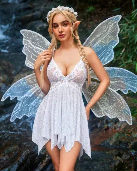 Plus Size Lace Fairy Lingerie Outfits