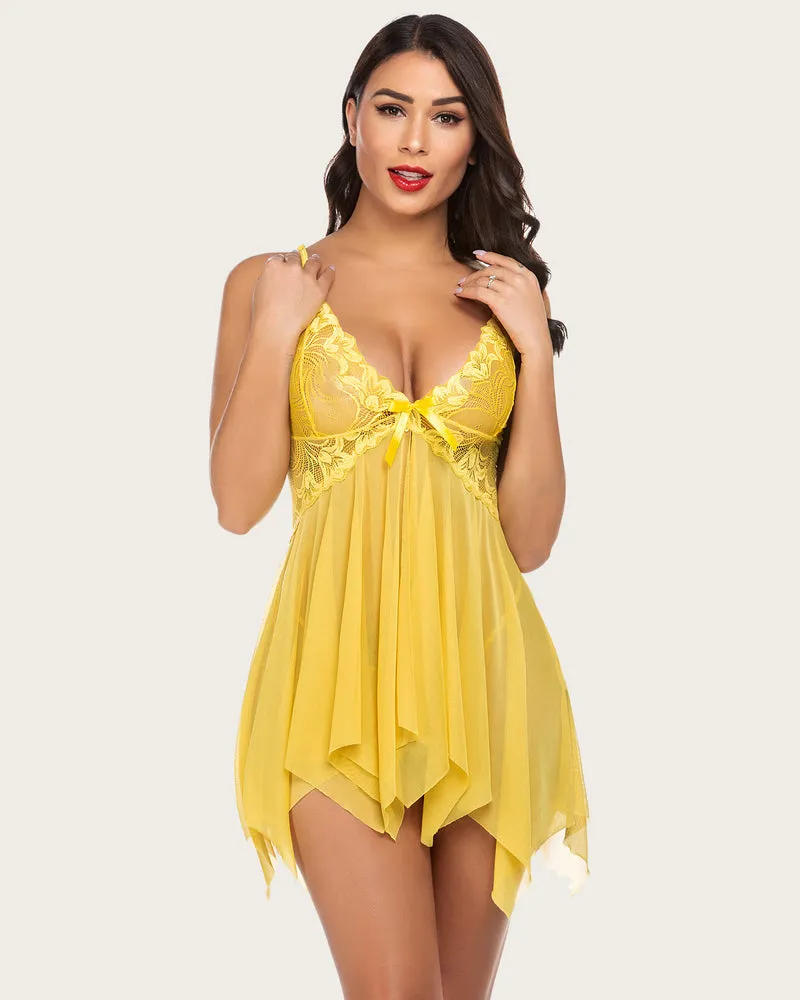 Plus Size Lace Fairy Lingerie Outfits