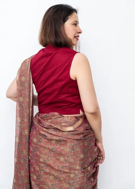 Printed Silk Saree