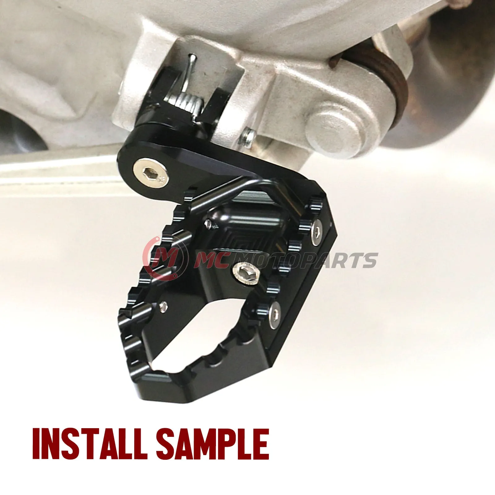 {Rear}  Fits Triumph America Daytona 675 40mm Adjustable TRC Touring Wide Foot Pegs