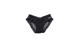 Seamless Mesh Sexy Bow Lace Underwear