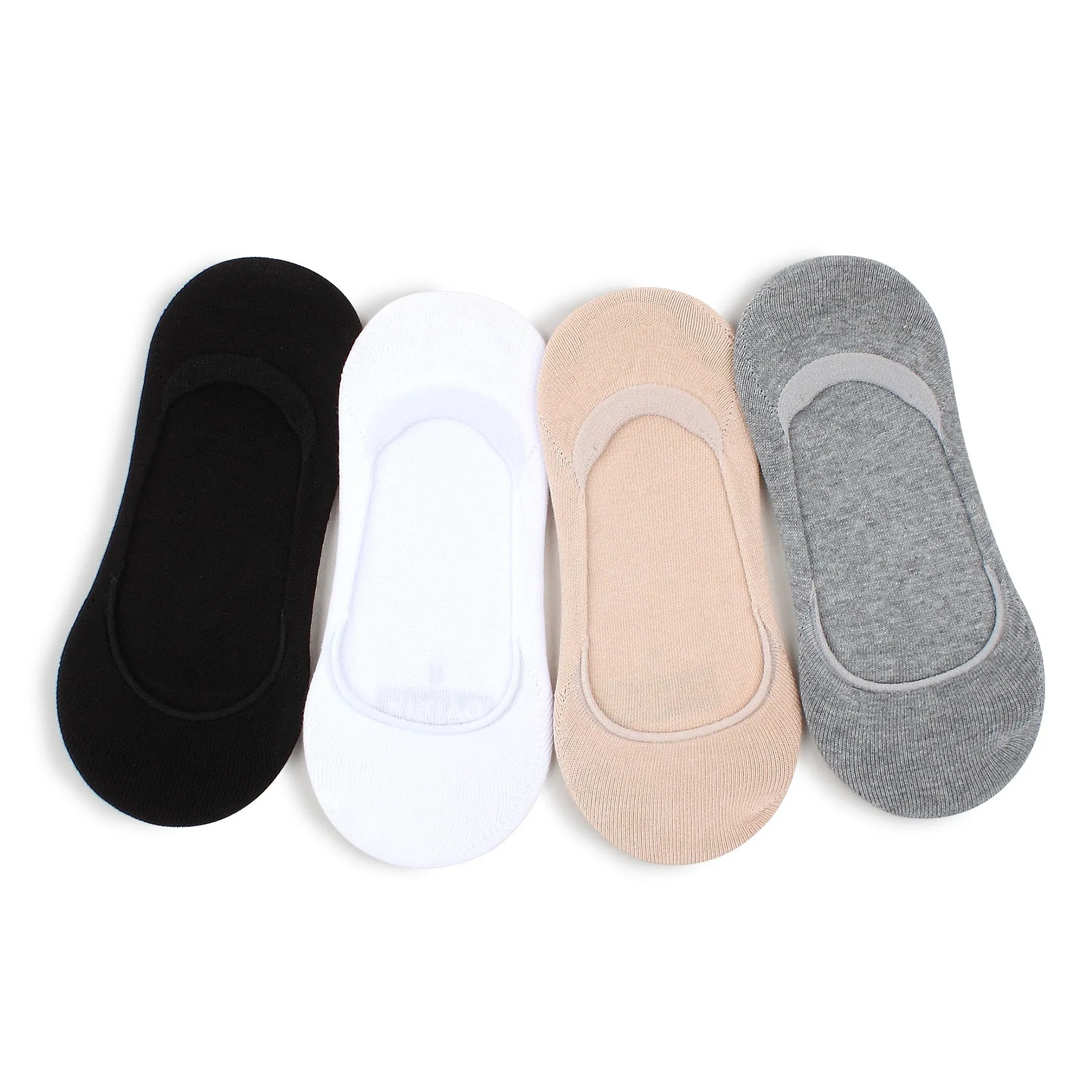 Seamless No show Socks (4pairs) IJ14