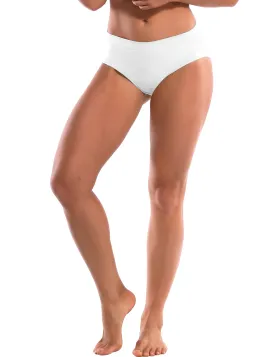 Seamless Sports Bikini Underwear white_Running