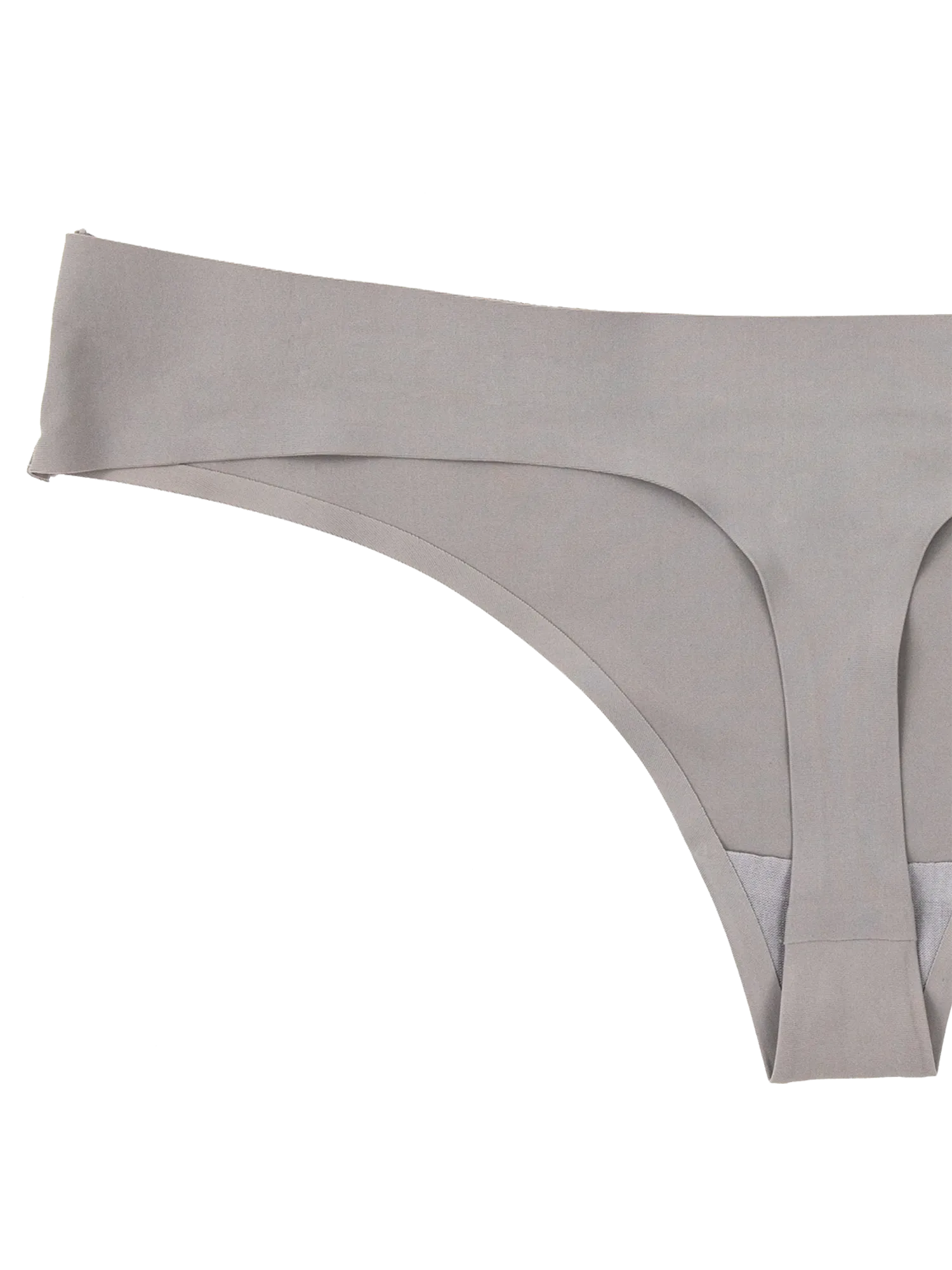 Seamless Thong - Pewter Grey