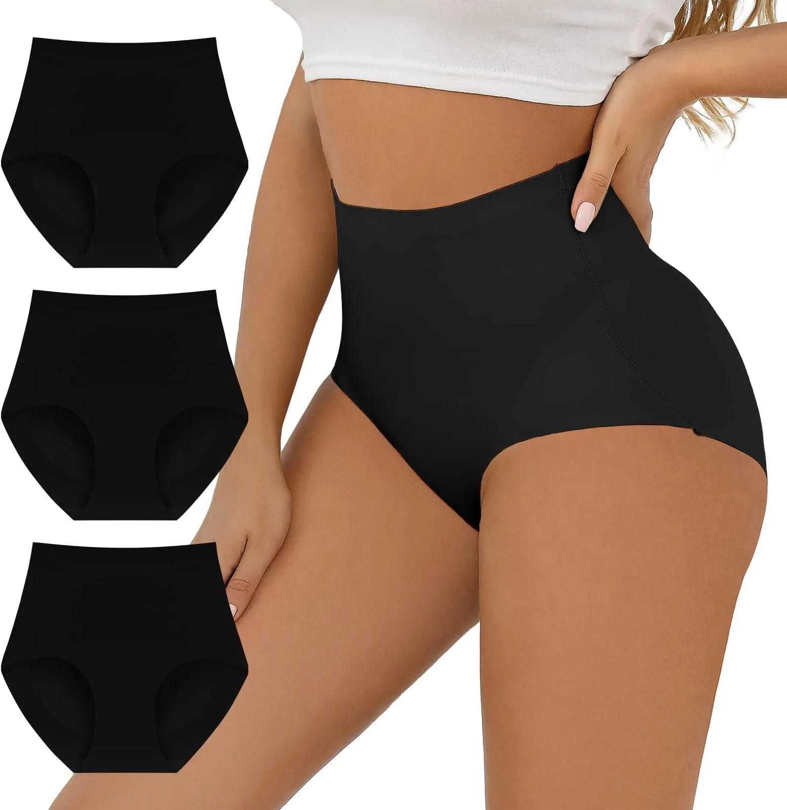 Seamless Tummy Control High Waisted Underwear