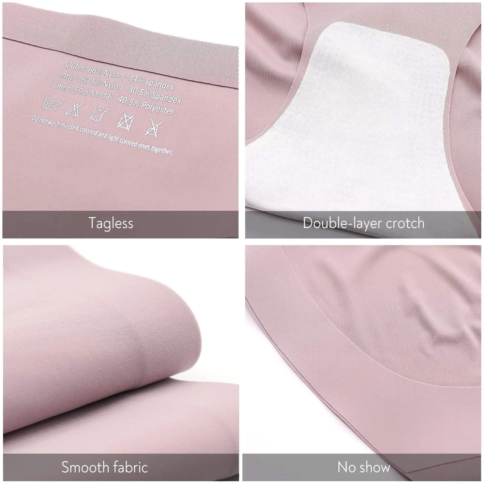Seamless Tummy Control High Waisted Underwear