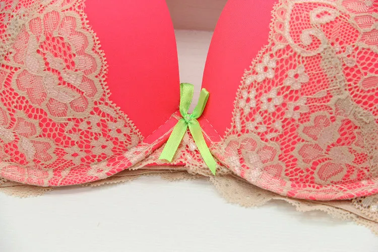 sexy lingerie,Lace Embroidery bra sets,bowknot bras,underclothes,Brand underwear,women bras,lingerie set
