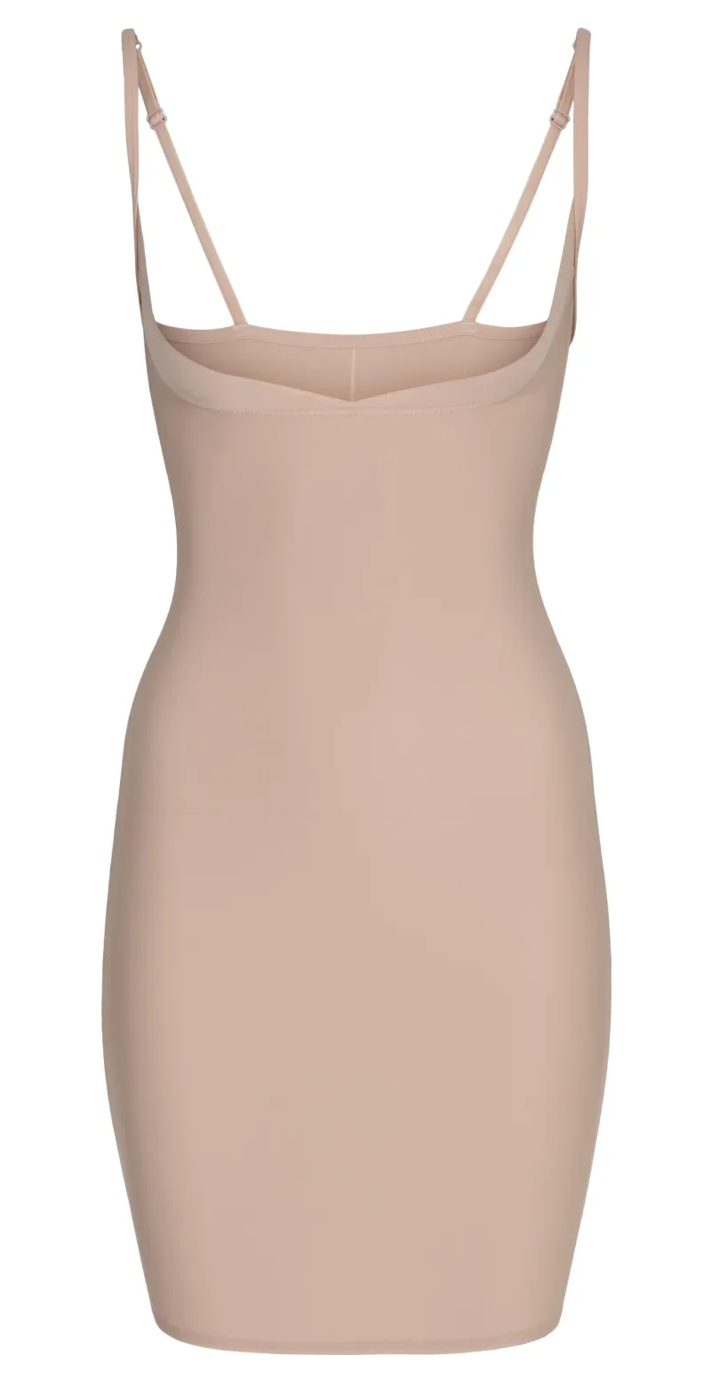 Shapewear kjole i nude