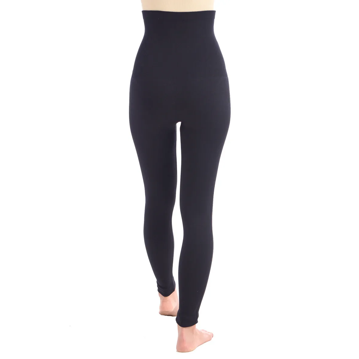 Shaping Legging with Extra High 8" Waistband - Black