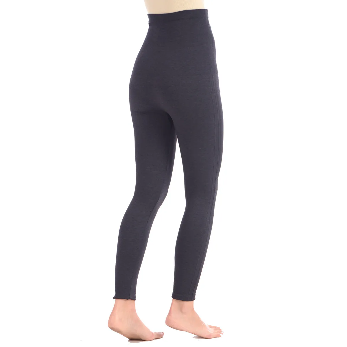 Shaping Legging with Extra High 8" Waistband - Grey