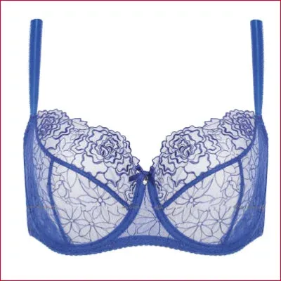 Sheer Lace Balcony Bra by Gorteks Lingerie