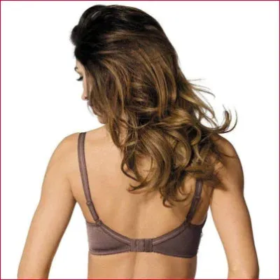 Sheer Lace Balcony Bra - Pamela Mocha by Gorteks Lingerie