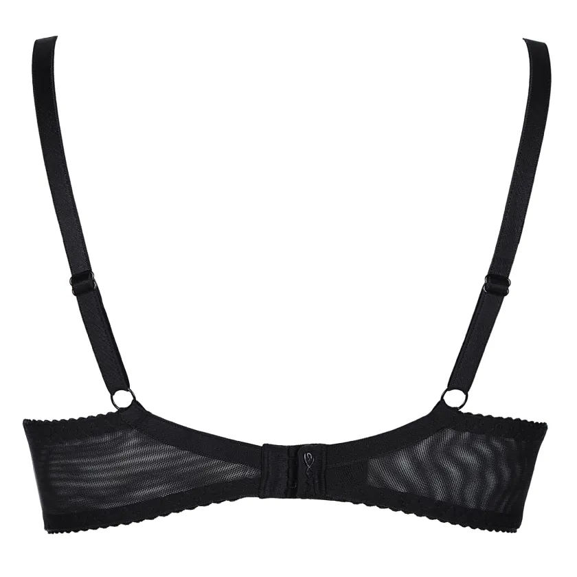 Sheer Lace Demi Bra Axami Lotus