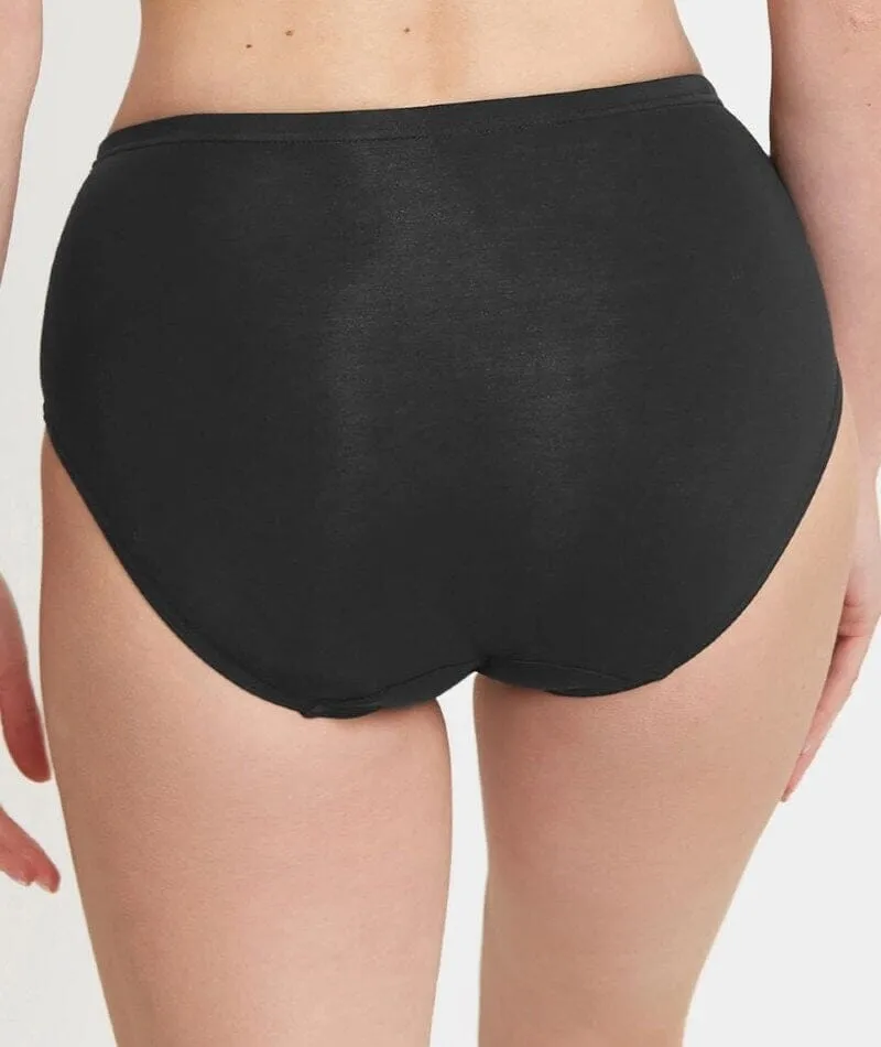 Sloggi Hikini 2 Pack Brief - Black