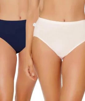 Sloggi Hikini 2 Pack Brief - Pink/Navy