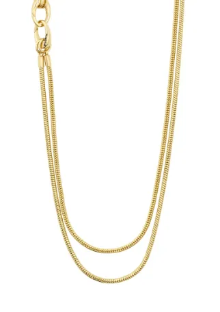 SOLIDARITY RECYCLED SNAKE CHAIN NECKLACE