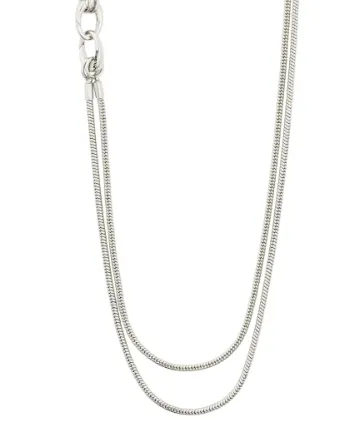 SOLIDARITY RECYCLED SNAKE CHAIN NECKLACE
