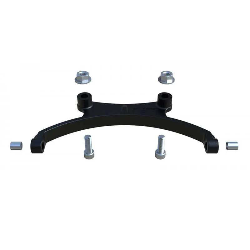 Support clignotants BOOMERANG pour Té Inférieur (Triumph Street Twin/Speed Twin 900) | Motone Customs